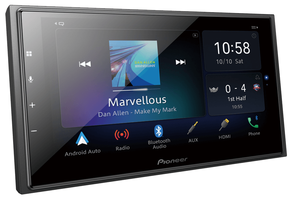 Pioneer Double Din AV 6.8In Capacitive DMHZ6350BT