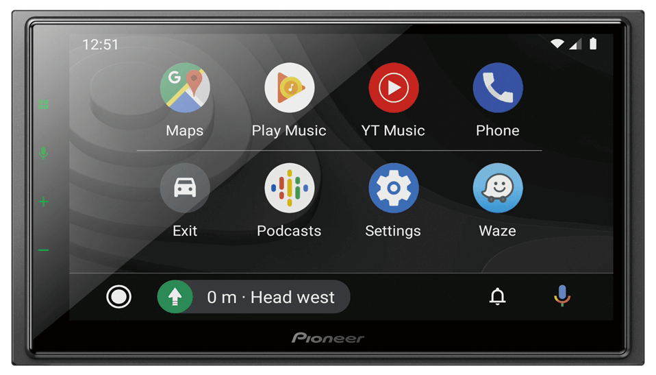 Pioneer Double Din AV 6.8In Capacitive DMHZ6350BT