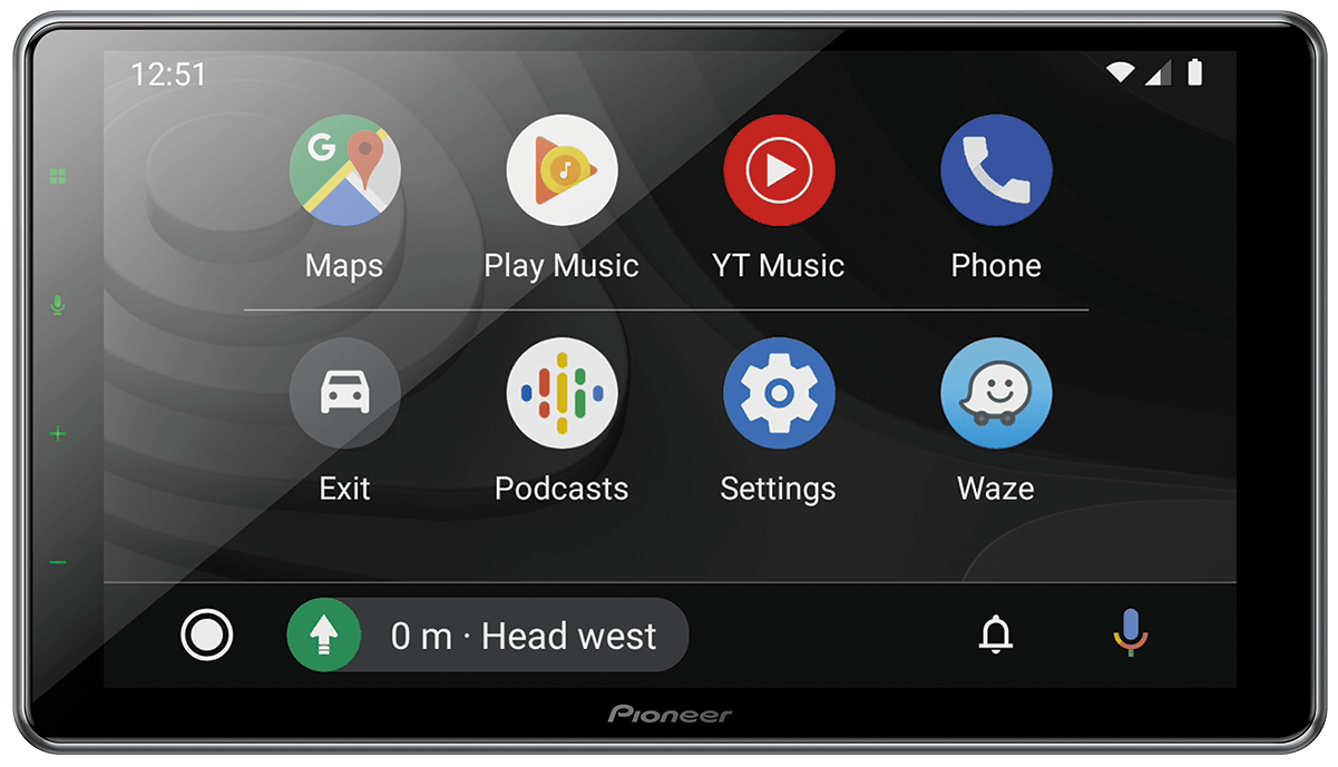 Pioneer 9In Floating Touch-Screen Wireless Multimedia Receiver DMHZF9350BT