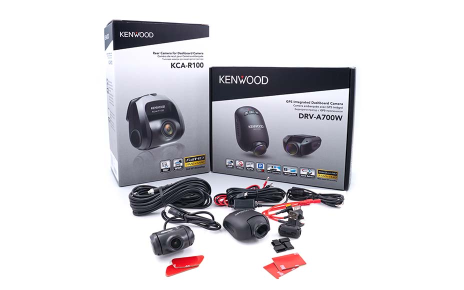 Kenwood 2Ch Dash Cam Qhd Stand Alone DRV-A700WDP
