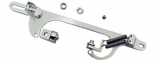 Autotecnica Holley 4-Barrel Type Throttle Cable Bracket 4150 Style Silver DS5970SL