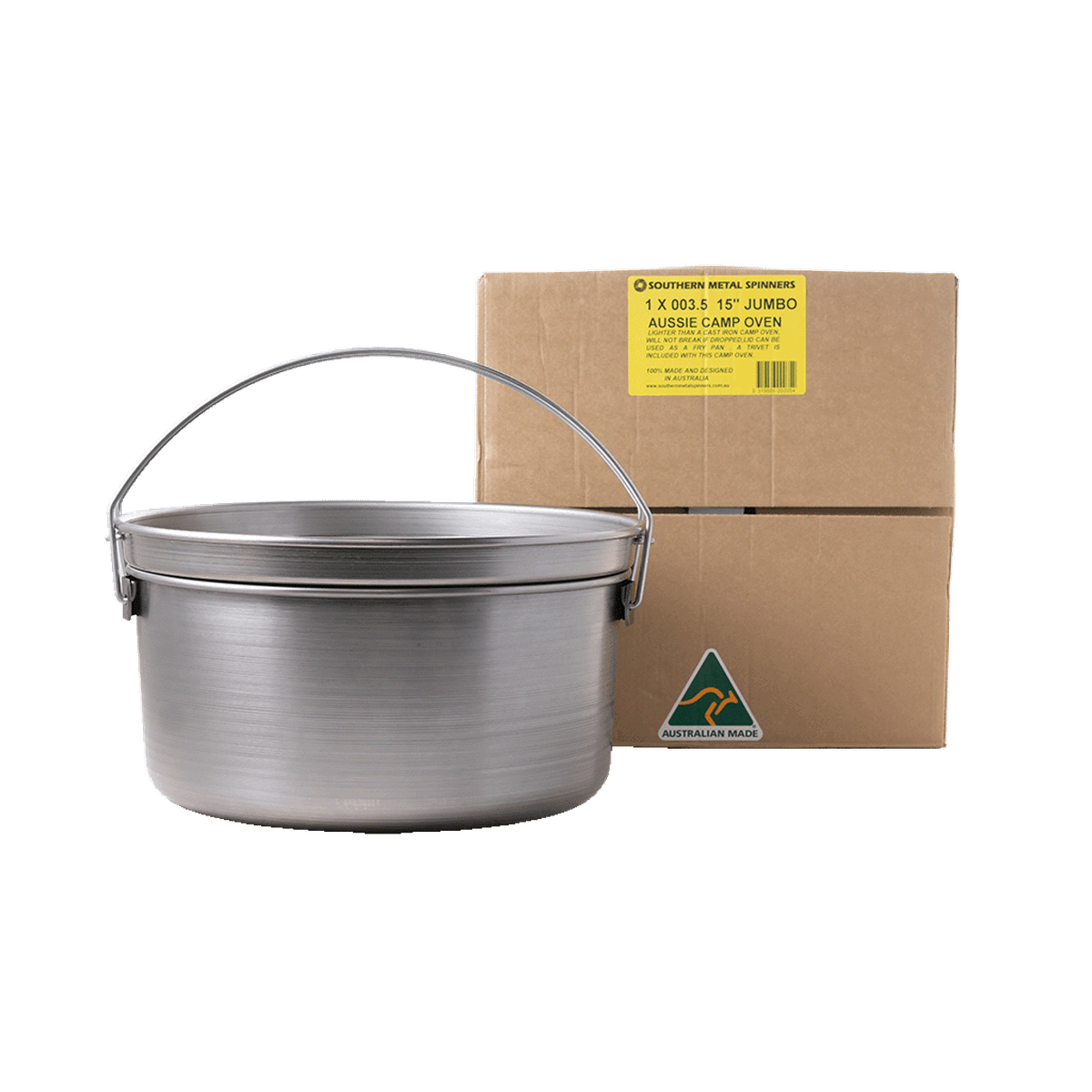 Southern Metal Spinners Aussie Camp Oven Jumbo 15" - 003.5R