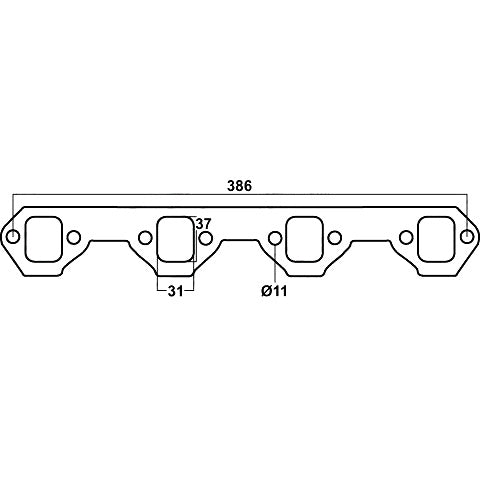Header Gaskets Std Replacment DSF003