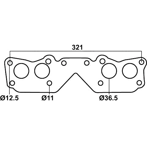 Header Gaskets Std Replacment DSF057