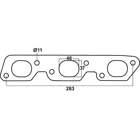 Header Gaskets Std Replacment DSF083
