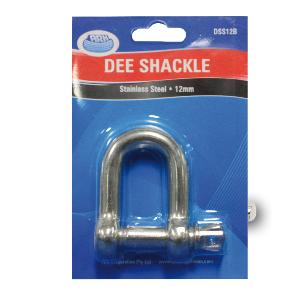 ARK Ark Dee Shackle Galvanised - 12Mm 186DSG12B