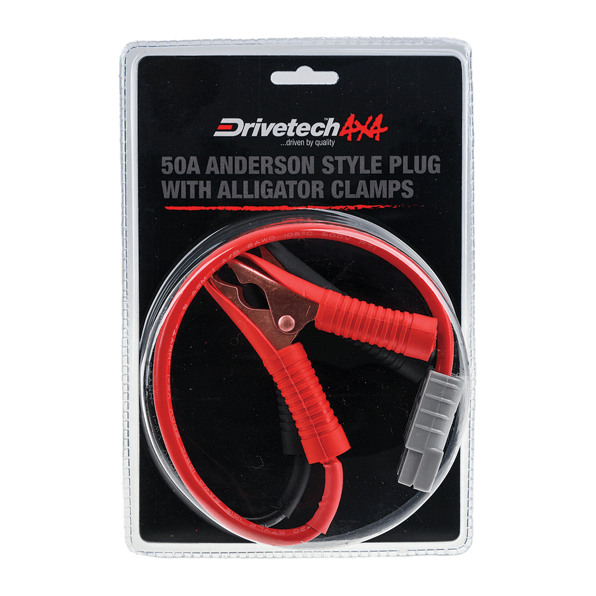 Drivetech 4x4 Dt-Anderson 50A Battery Clip Lead DTAPC