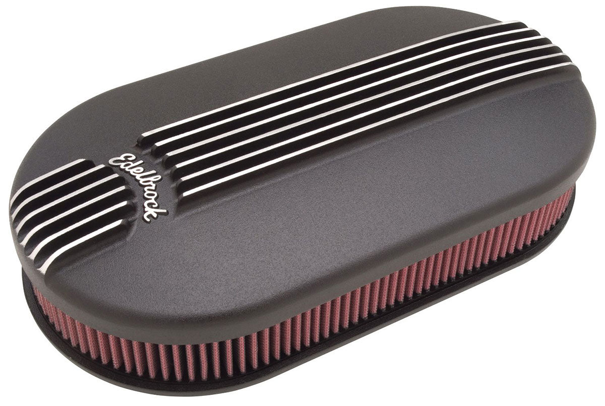 Edelbrock Classic Series Air Cleaner Oval suits 2x4 Barrel
