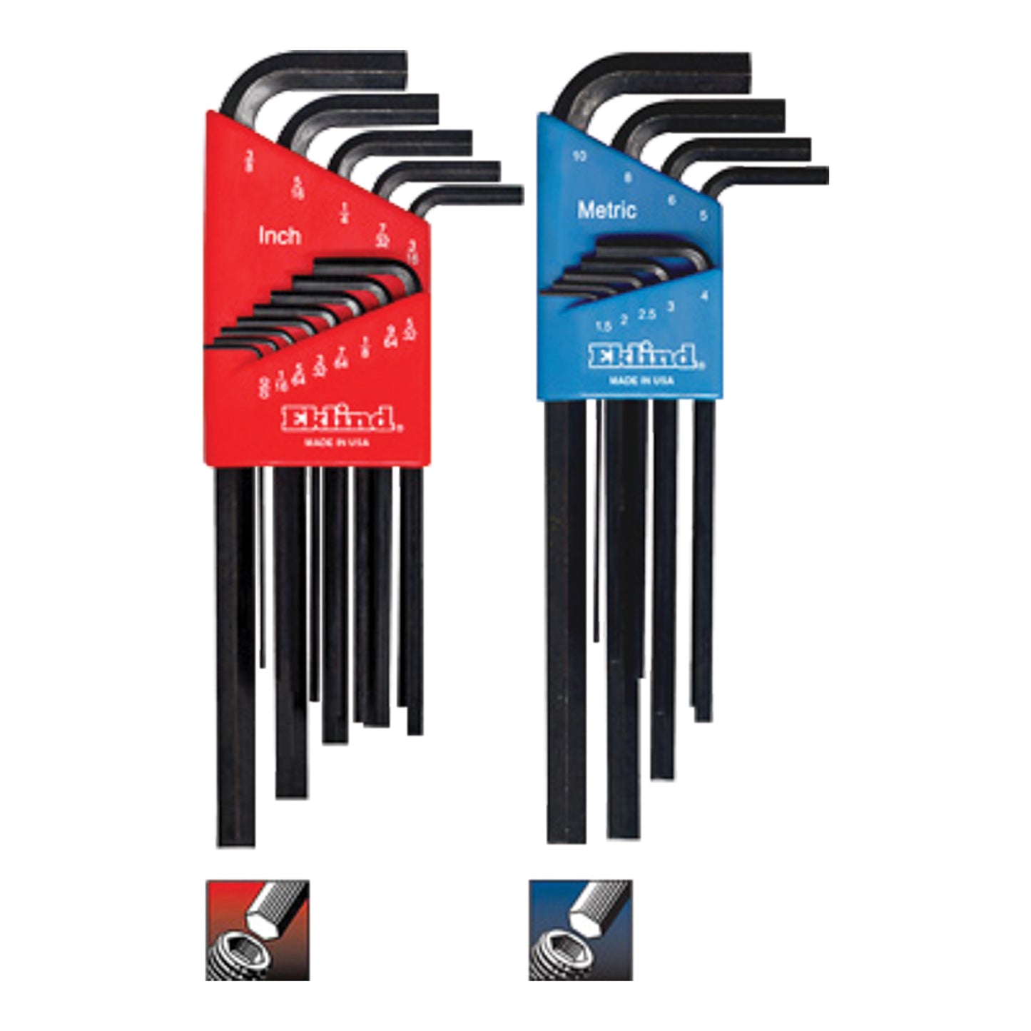 Eklind Hex Key Combination Set 22 Pce EK10222