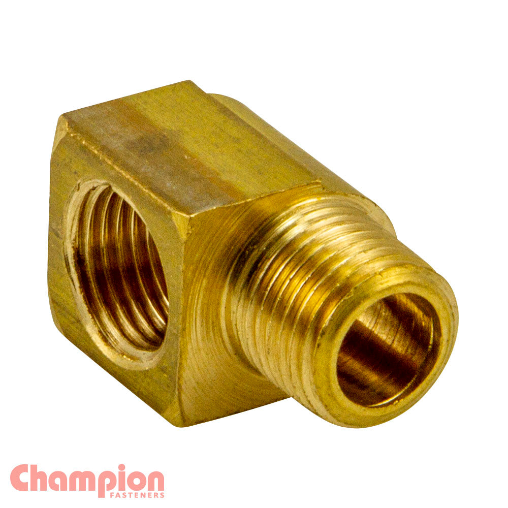 Champion Fasteners Elbow Brass M&F 1/4In X 1/4In 2503E