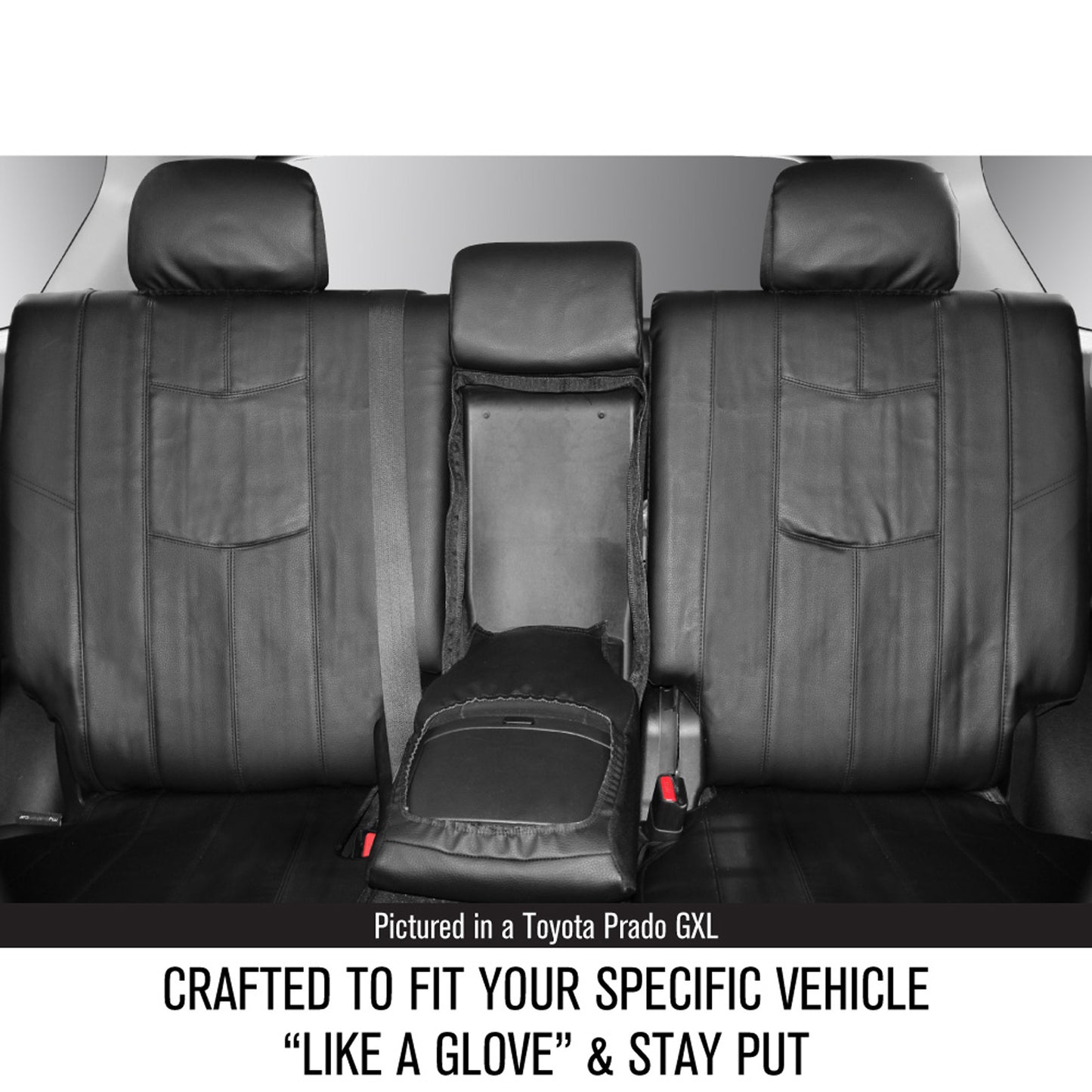 Sperling Empire Leather Rear Black Seat Covers Suits CX-8 CX-9 2018-On RM5155EMB