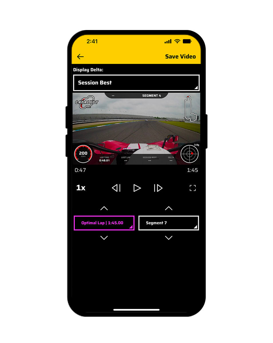 Garmin Catalyst 2 Racetrack Driving Performance Optimiser