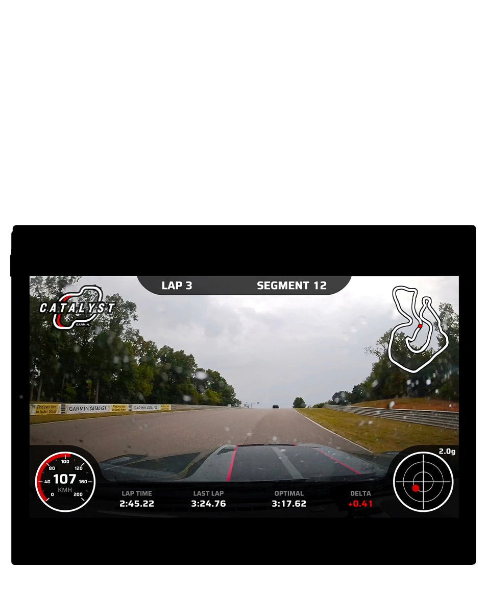 Garmin Catalyst 2 Racetrack Driving Performance Optimiser