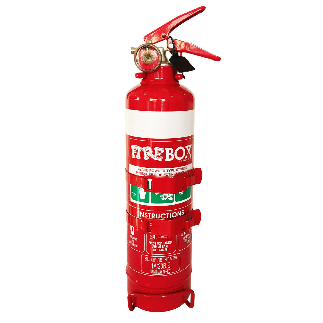 Firebox Fire Extinguisher 1Kg Dry Chemical Abe FB10ABENZ