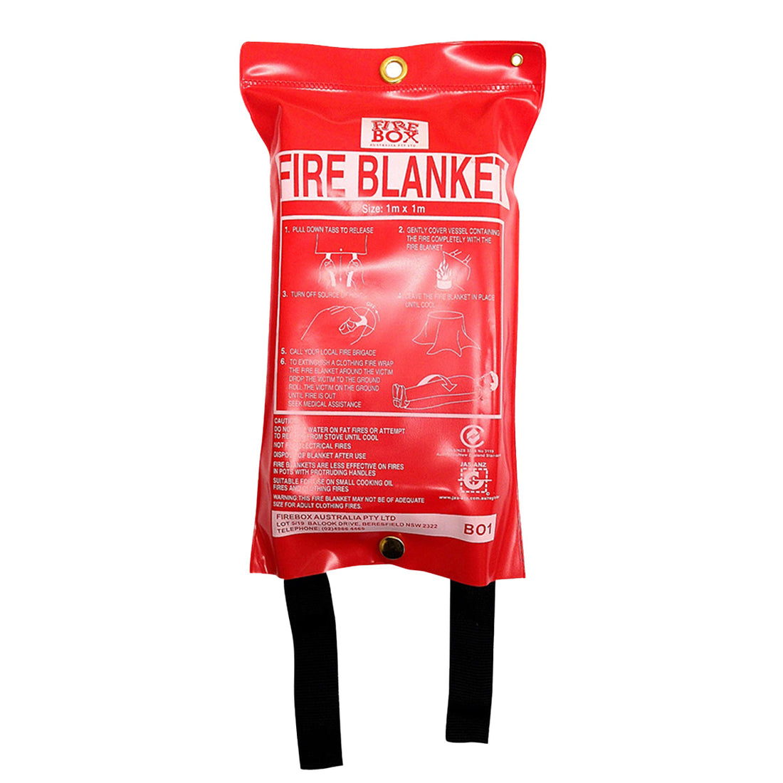 Firebox Fire Blanket 1m x 1m FB10X10