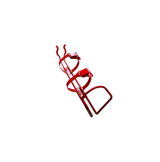 Firebox Fire Extinguisher Light Vehicle Bracket Red Suits 1Kg Dcp Ext FBVB1-0NZ