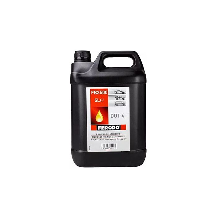Ferodo Dot 4 Brake Fluid 5ltr FBX500A
