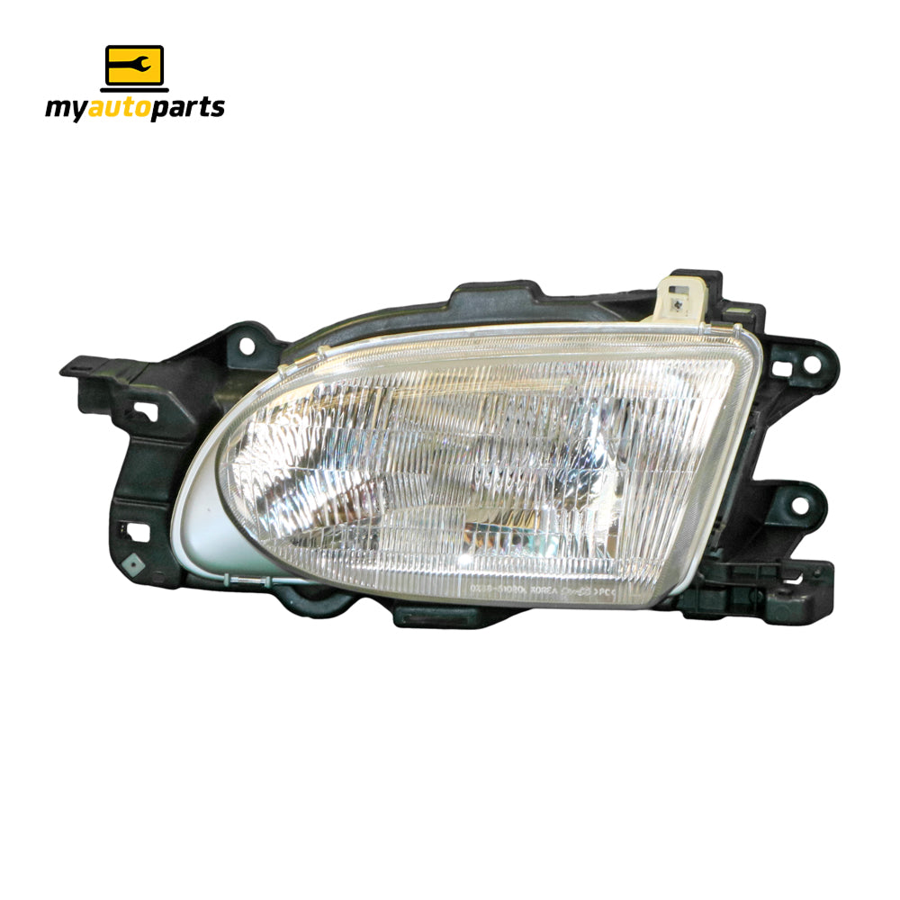 APG All Crash Halogen Manual Adjust Head Lamp Passenger Side OEM Suits Ford Festiva WB/WD/WF 1994 to 2001 FFB-21031LHG