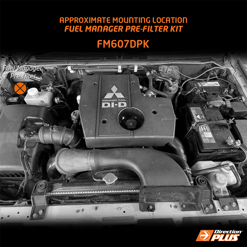 Direction Plus Fuel Manager Kit Fits Pajero Ns DDL-FM607DPK