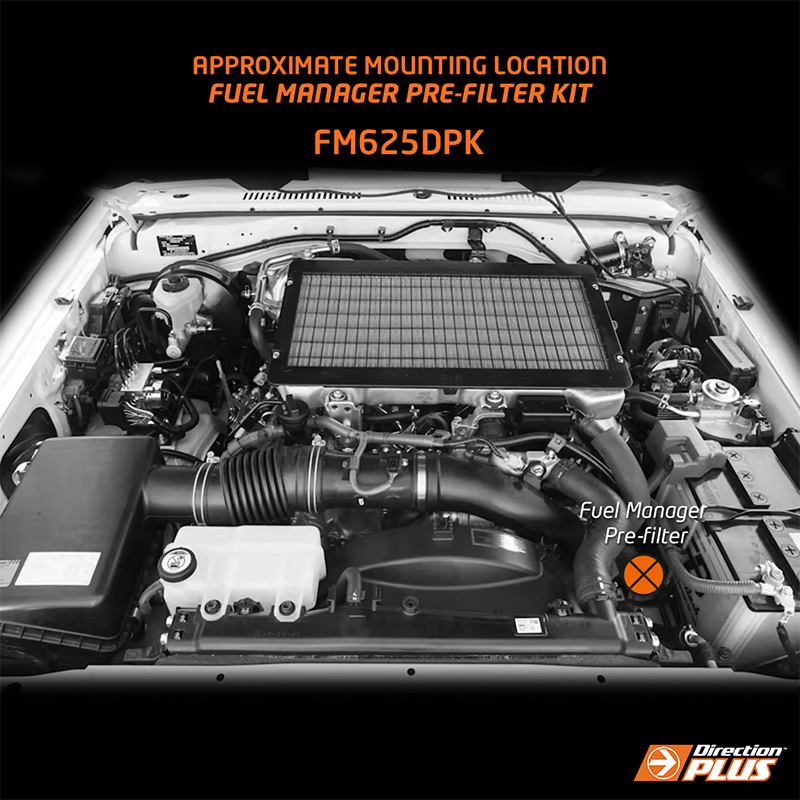 Direction Plus Fuel Manager Kit Fits Toyota Landcrusier 70 Series With Arb Comp DDL-FM625DPK