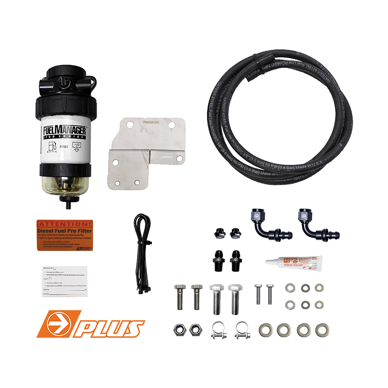 Direction Plus Fuel Manager Pre-Filter and Catch Can Kit Suits Nissan Patrol FMPV626DPC