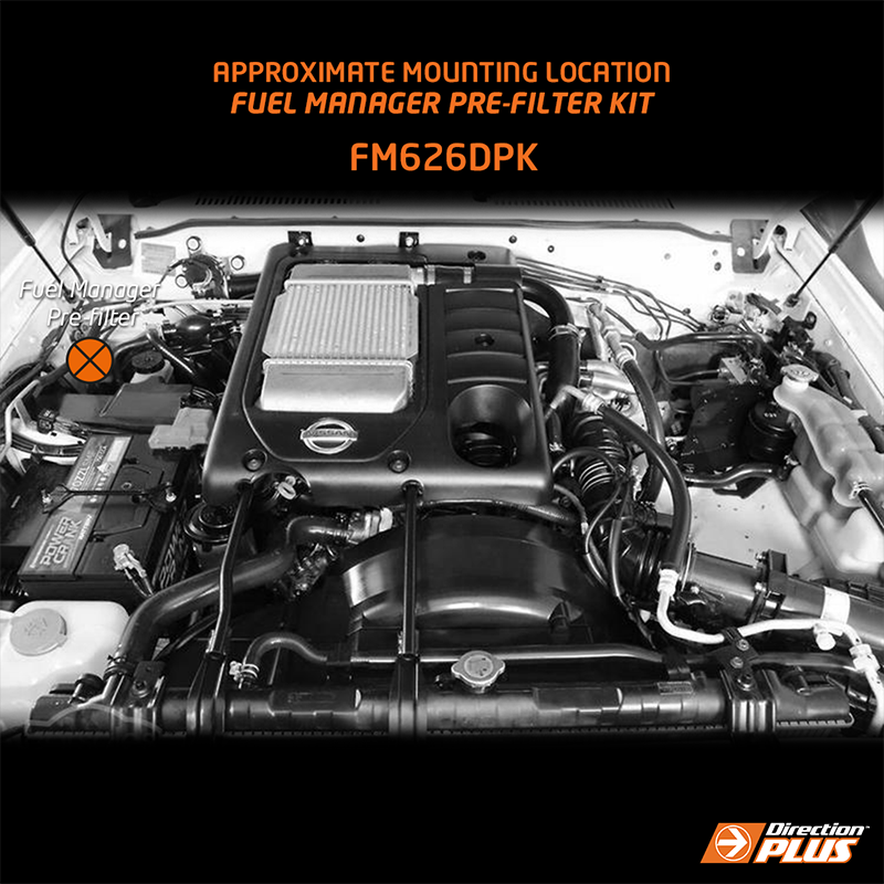 Direction Plus Fuel Manager Kit Fits Nissan Patrol 3.0 Cri DDL-FM626DPK