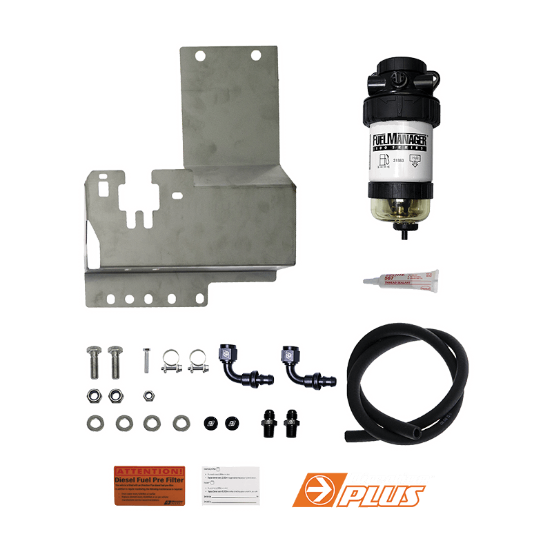 Direction Plus Fuel Manager Pre-Filter and Catch Can Kit Hilux/Fortuner FMPV628DPC