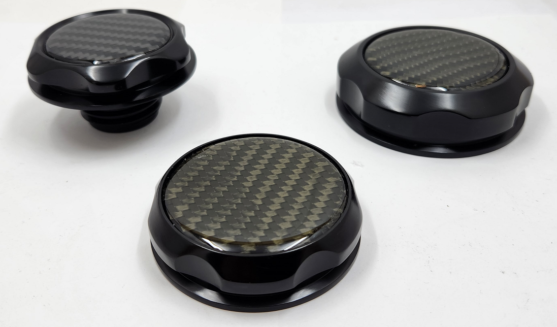 Autotecnica Ford Falcon BA BF FG XR8 V8 Shadow Series & Carbon Fibre Engine Cap Set FORCAPS