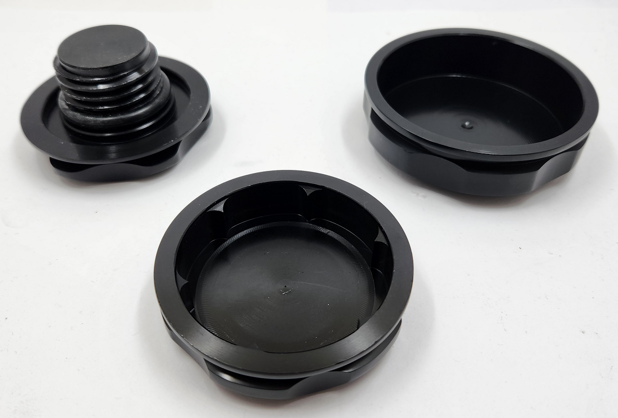 Autotecnica Ford Falcon BA BF FG XR8 V8 Shadow Series & Carbon Fibre Engine Cap Set FORCAPS