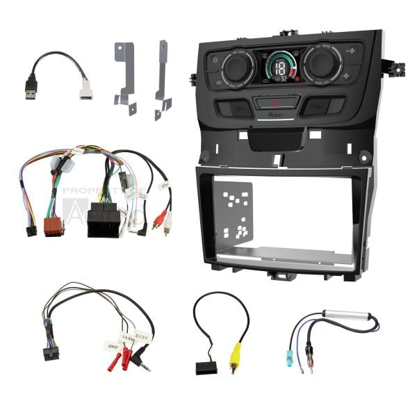 Aerpro Double Din Install Kit To Suit Holden VE Series 2 (Piano Black) FP9550BK