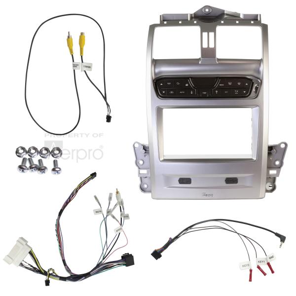 Aerpro Silver Double Din Facia Kit To Suit Ford FP9750SK