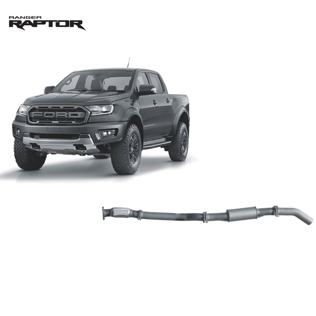 Redback Extreme Duty Exhaust 3in DPF Back (No Cat With Resonator) FRX22400-PR