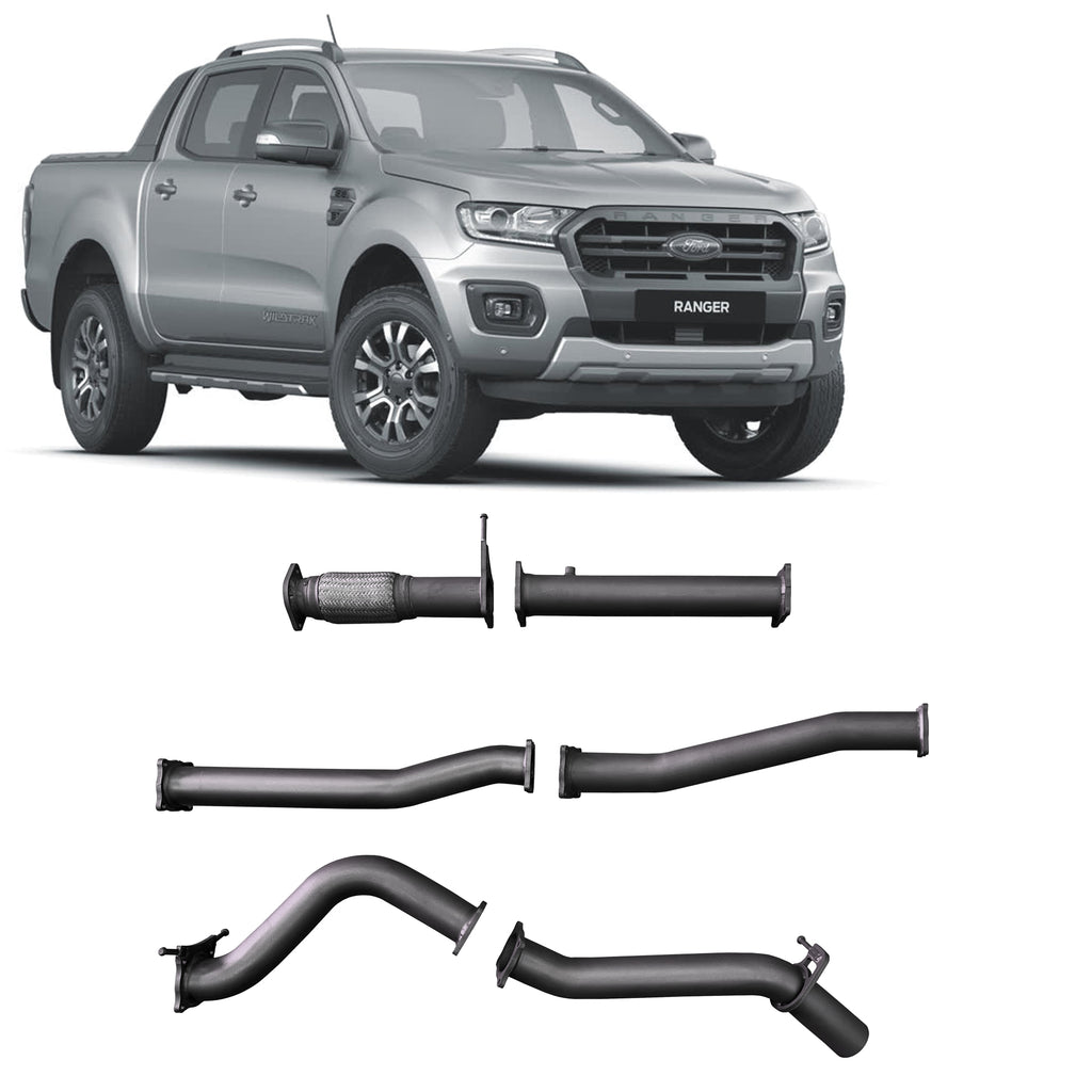 Redback Extreme Duty Exhaust 3in DPF Back (No Cat & No Muffler/Pipe Only) FRX22600-PO