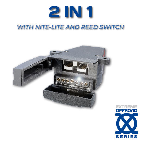 Ark XO Dual Power Trailer Socket (7 Pin with 50A Anderson) FSP7AB