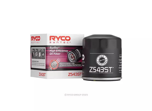 Ryco Oil Filter Spin On Z543ST