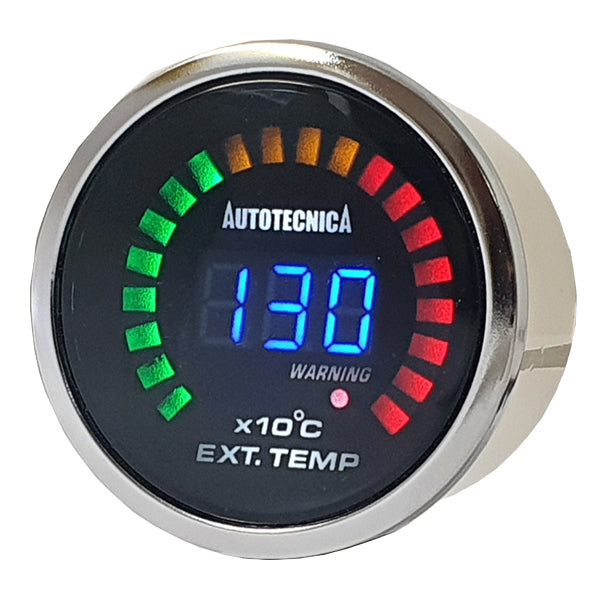 Autotecnica Digital Dual Display EGT Gauge 52mm GLGT