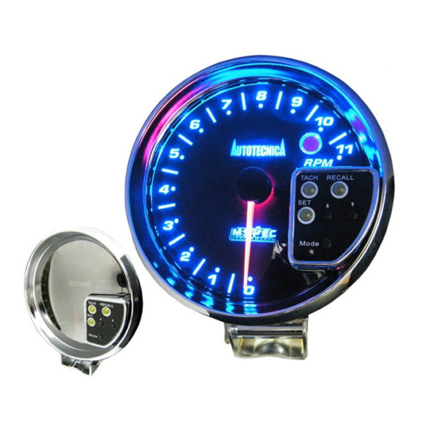 Autotecnica Monster Tachometer with Internal Shift Light 5in GNT5