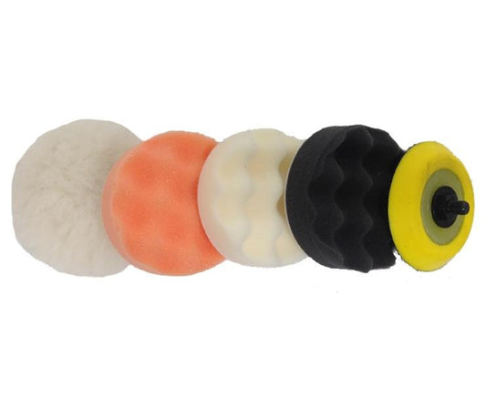 Velocity Buffing Kit 75mm 5 Piece V0015