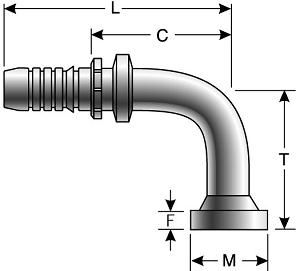 Gates 20Gs-20Flh90-120 7347-76135