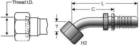 Gates 20Gs-20Fforx45-032 7347-76045