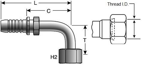 Gates 8Gs-8Fforx90S 7347-32245