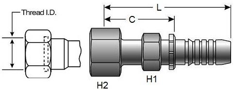Gates 8Gs-8Fforx 7347-30245