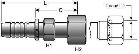 Gates 8Gs-8Fforx 7347-30245