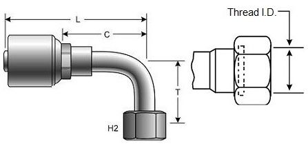 Gates 6G-8Fforx90S 7104-24295