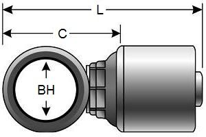 Gates 6G-6Bspbj Coupling 7100-92575