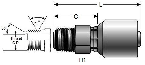 Gates 4G-4Mp Megacrimp 7100-10035
