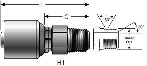 Gates 12G-12Mp Megacrimp 7100-00165