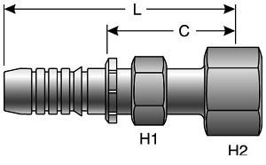 Gates 10Gs-10Fforx 7347-30345