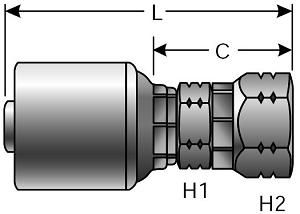 Gates 10G-10Fkx Megacrimp 7100-03665