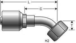 Gates 8G-8Fforx45S 7104-22135